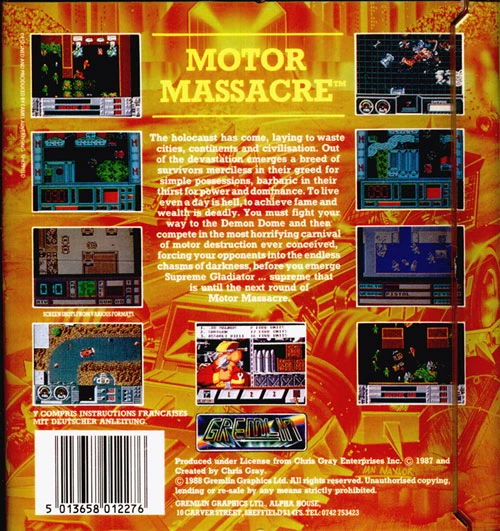 Large scan of the game box
