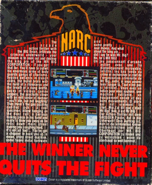 Large scan of the game box