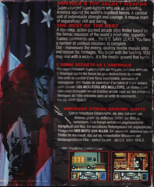 Large scan of the game box