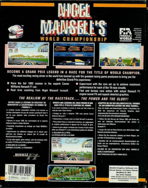 Large scan of the game box