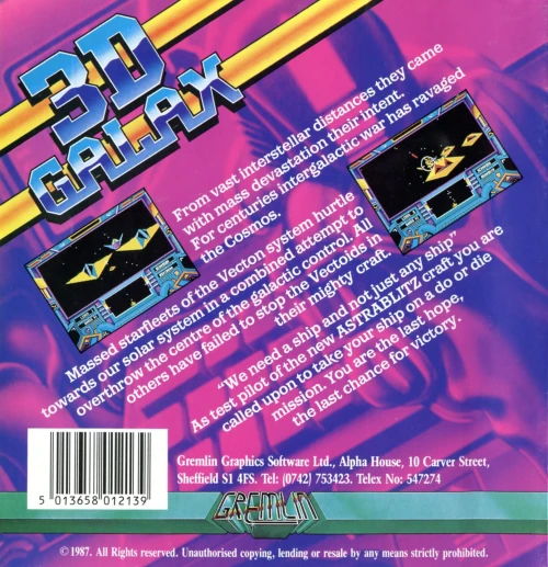 Large scan of the game box