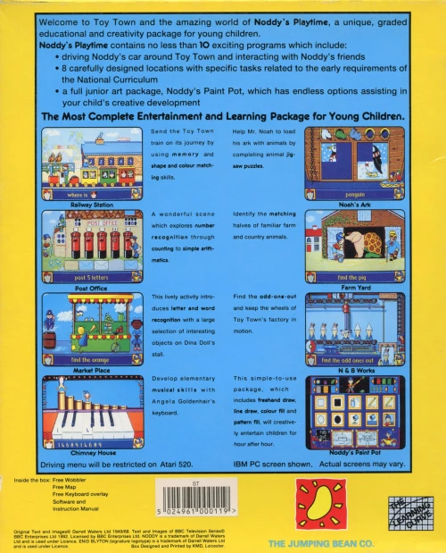 Large scan of the game box