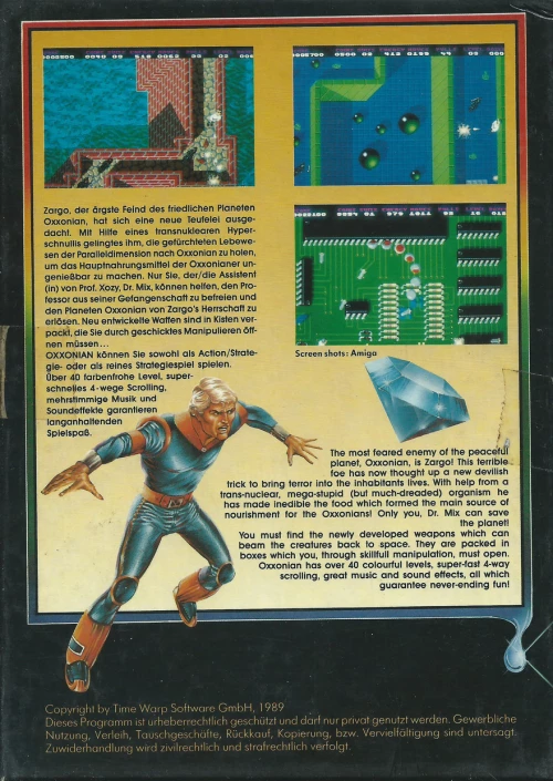 Large scan of the game box