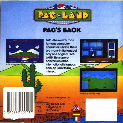 Large scan of the game box