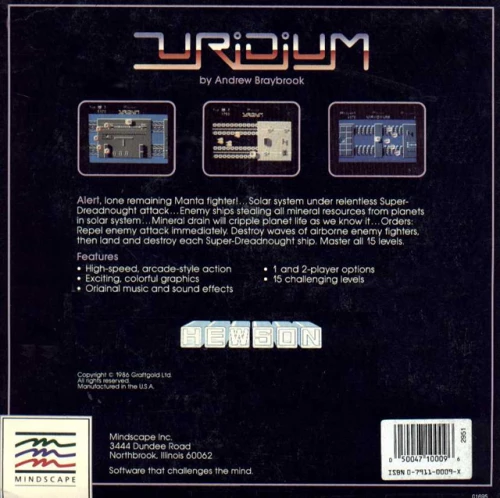 Large scan of the game box