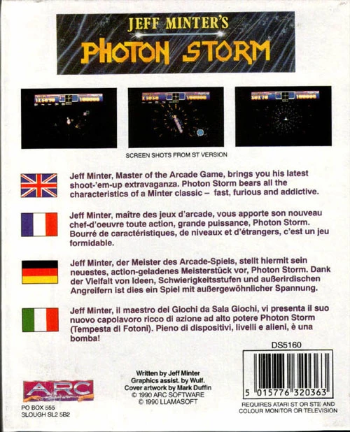 Large scan of the game box