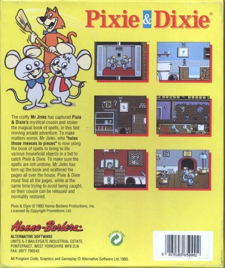Large scan of the game box