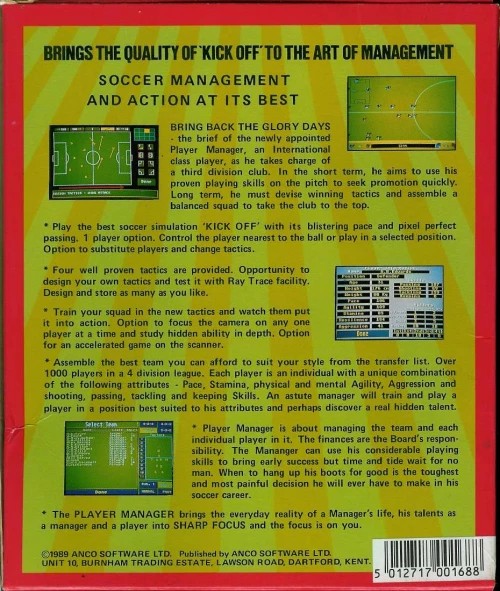 Large scan of the game box