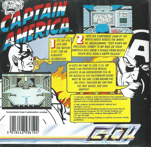 Large scan of the game box