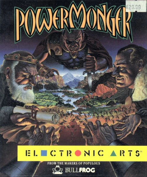 Large scan of the game box