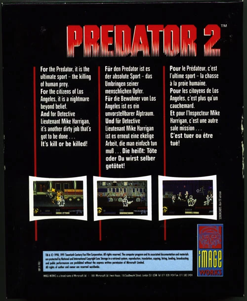 Large scan of the game box
