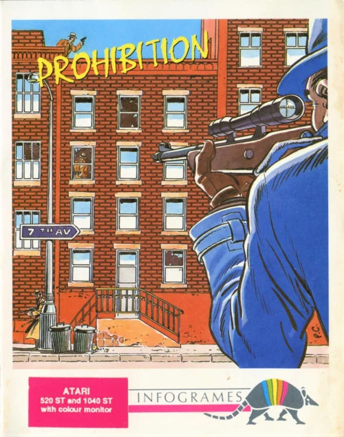 Large scan of the game box