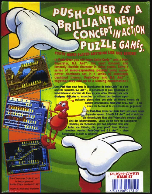 Large scan of the game box