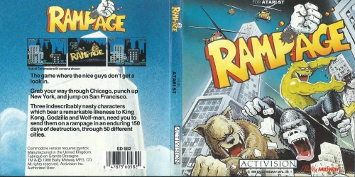 Large scan of the game box