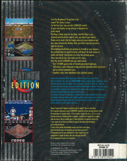 Large scan of the game box