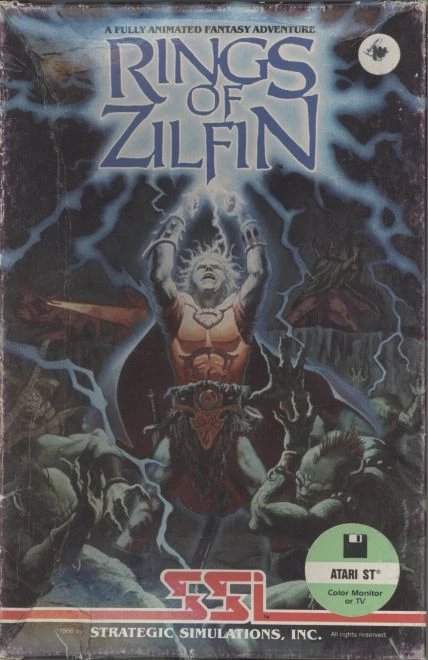 Large scan of the game box