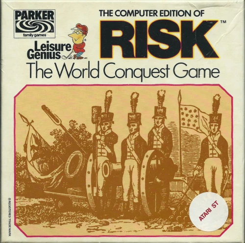 Large scan of the game box