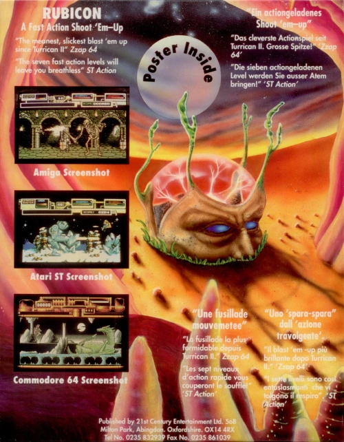 Large scan of the game box