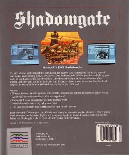 Large scan of the game box