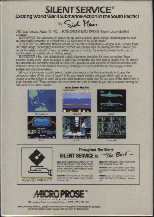Large scan of the game box