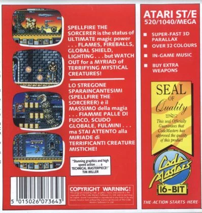 Large scan of the game box