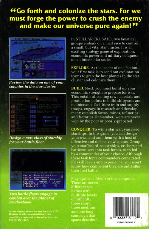 Large scan of the game box