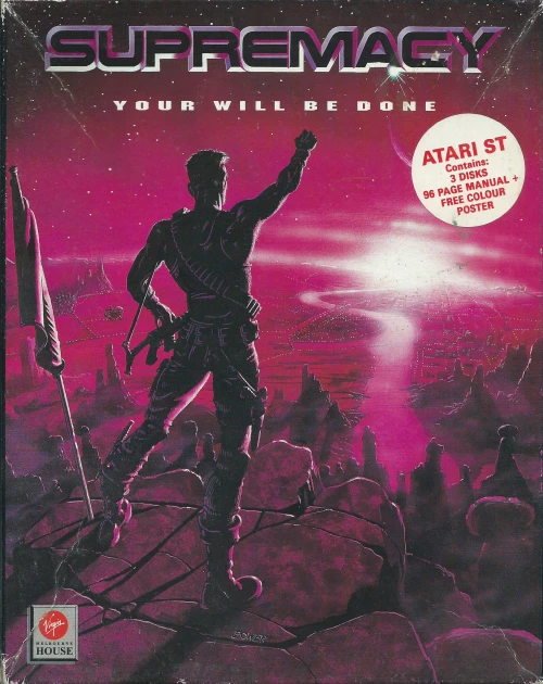Large scan of the game box