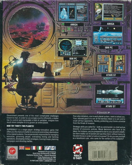 Large scan of the game box