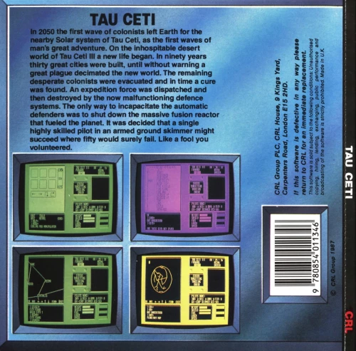 Large scan of the game box