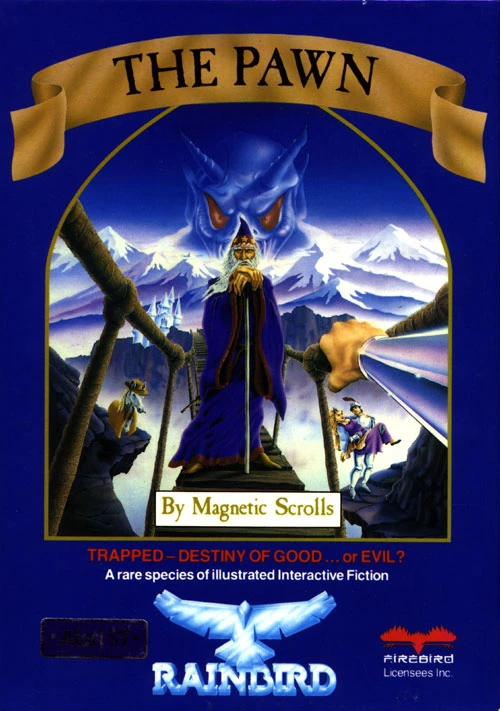 Large scan of the game box