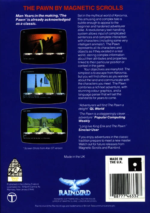 Large scan of the game box