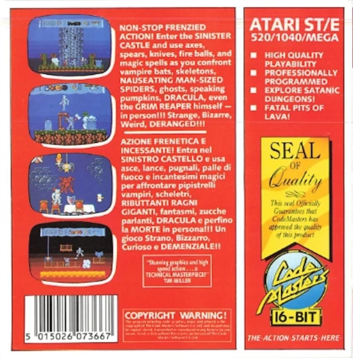 Large scan of the game box