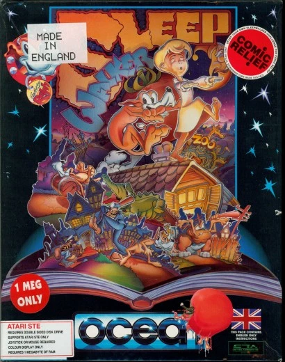 Large scan of the game box