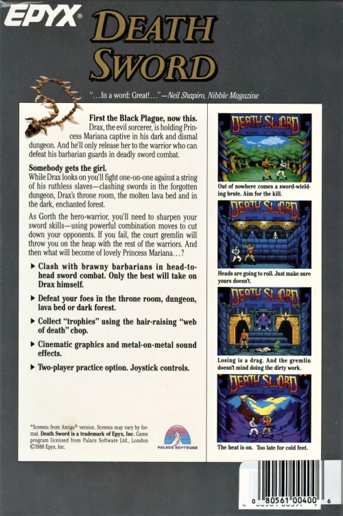 Large scan of the game box
