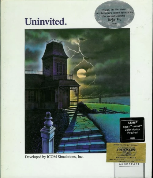 Large scan of the game box