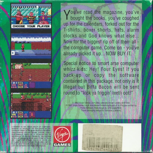 Large scan of the game box