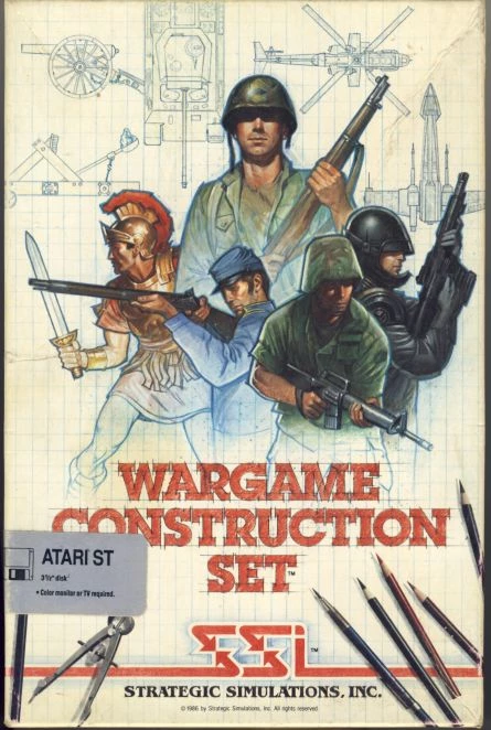Large scan of the game box