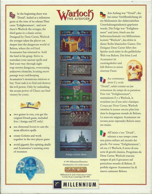 Large scan of the game box