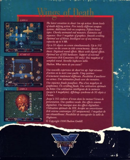Large scan of the game box