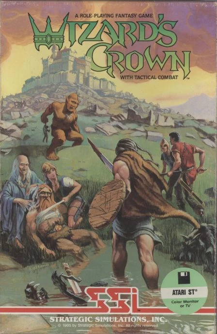 Large scan of the game box