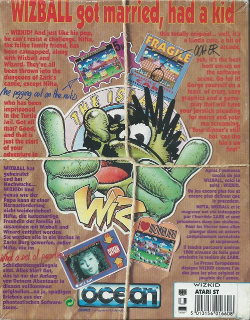 Large scan of the game box
