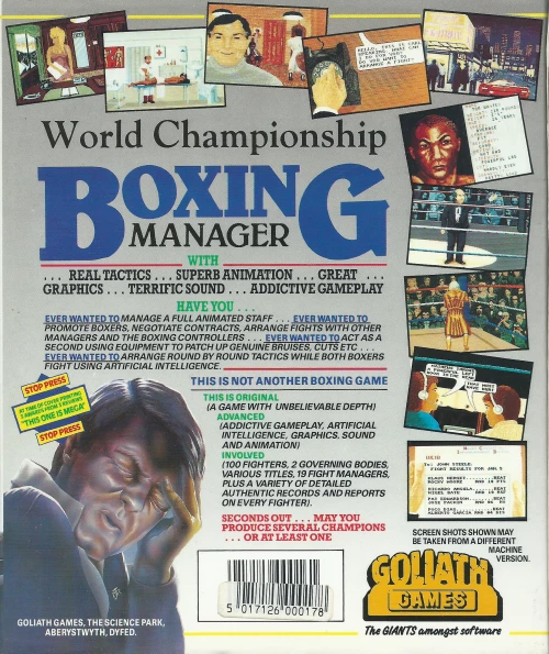 Large scan of the game box