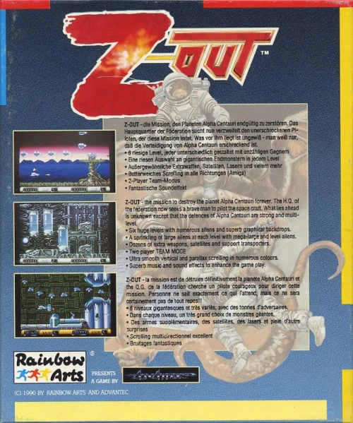 Large scan of the game box