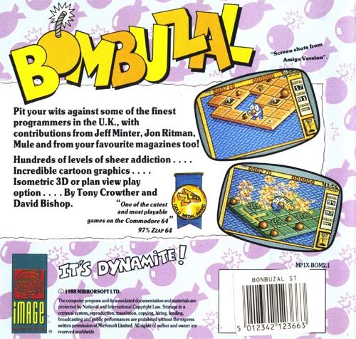 Large scan of the game box