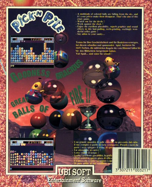 Large scan of the game box
