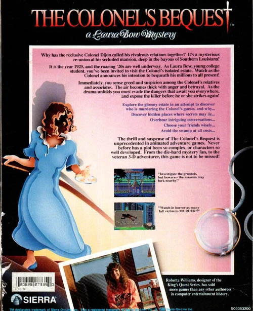 Large scan of the game box