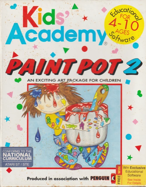 Large scan of the game box