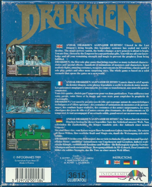 Large scan of the game box