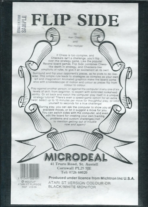Large scan of the game box