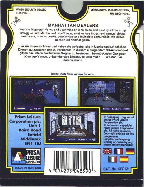 Large scan of the game box